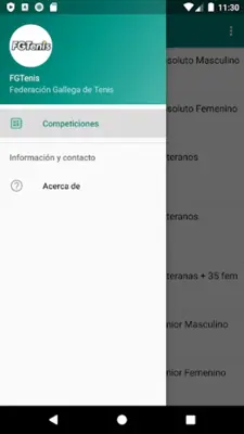FGTenis android App screenshot 7
